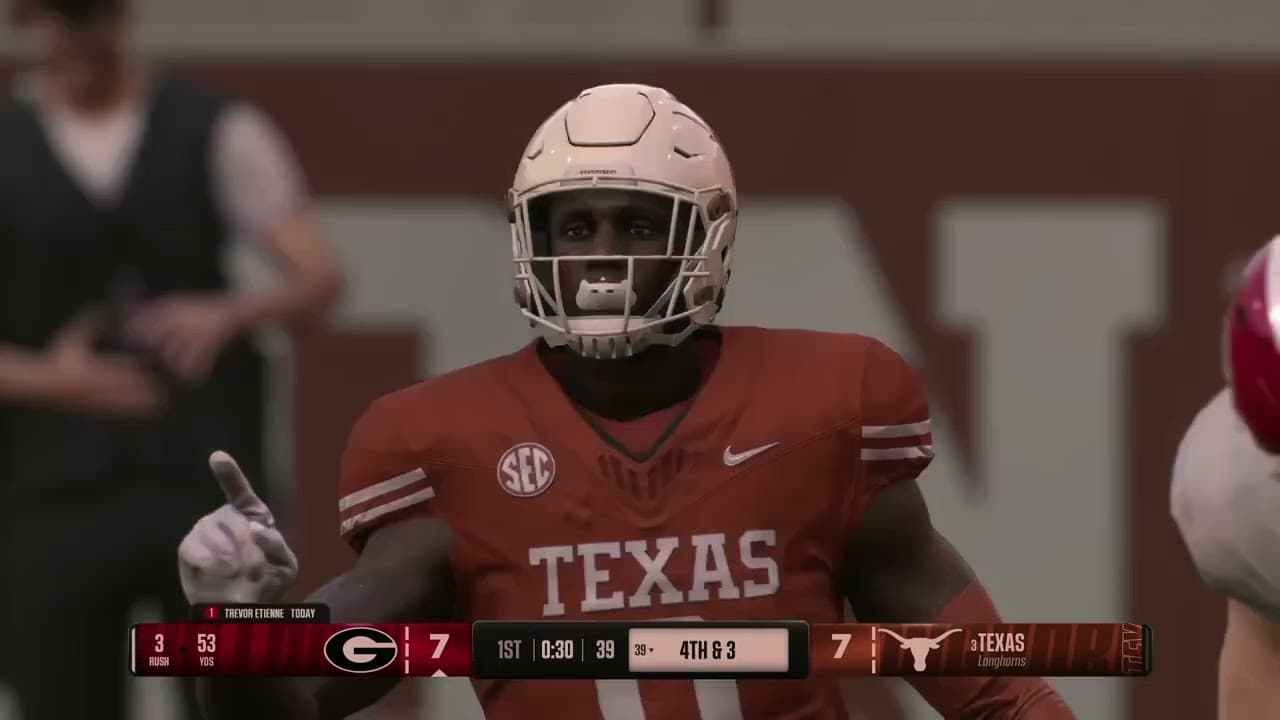 EA College Football 25 - Georgia vs Texas