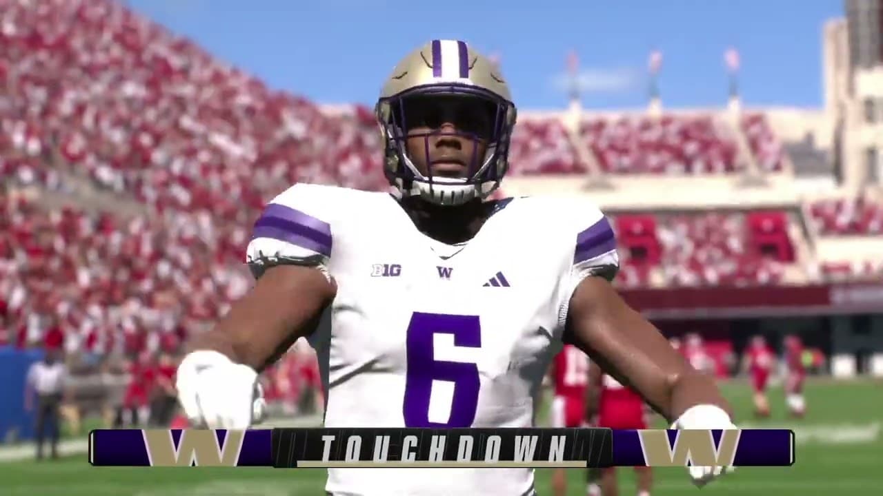 EA College Football 25 - Washington vs Indiana - College Gameday