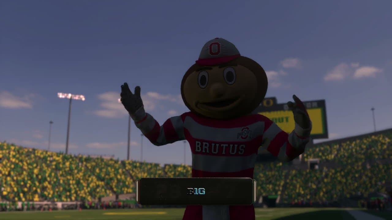 EA College Football 25:  Oregon vs Ohio State (First half)